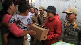 Stok Pangan di Kepulauan Seribu Aman Meski Terjadi Banjir Rob