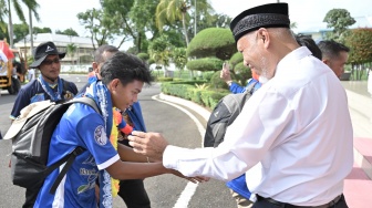 Persikopa Pariaman Melaju ke Final Piala Soeratin U-17, Gubernur Sumbar Kirim Bantuan Rp 10 Juta Rupiah