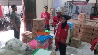 PMI Cianjur Distribusikan Paket Bantuan Selama Masa Tanggap Darurat Bencana