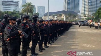 Polisi Kerahkan 820 Personel untuk Amankan Aksi Tolak PPN 12 Persen di Istana Negara