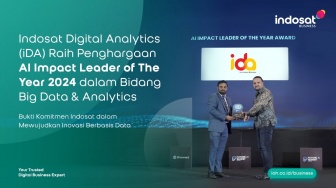 Maksimalkan Potensi Perusahaan dalam Dunia Digital, iDA by Indosat Business Raih Penghargaan AI Impact of the Year 2024