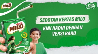 Nestl Ganti Sedotan Plastik dengan Kertas untuk Produk Susu Kotak Milo