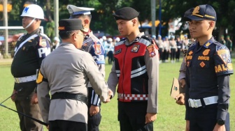 5.000 Personel Jaga Natal dan Tahun Baru di Sumbar, 300 Pos Pengamanan Disiagakan!