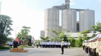 Ratusan Karyawan PT Semen Gresik Gelar Upacara Peringati Hari Bela Negara ke-79 tahun 2024