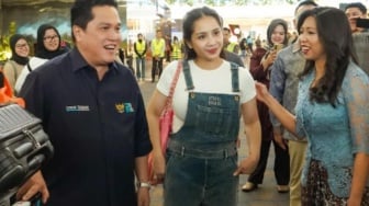 Busananya Sempat Dikritik Saat Dampingi Menteri, Ternyata Harga Overall Jean Nagita Slavina Bikin Minder