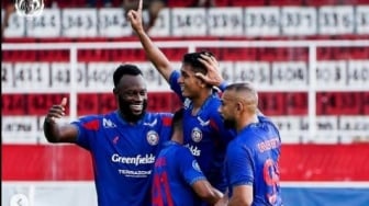 Kuncoro Soroti Stamina Pemain Arema FC Saat Lawan PSBS Biak