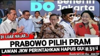 Cek Fakta: Terbongkar Prabowo Ternyata Berpihak ke Pramono-Rano