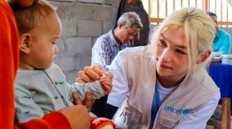 Felix Stray Kids Bergabung dalam Kampanye UNICEF untuk Anak Membutuhkan