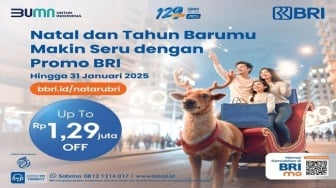 Diskon Gadget, Kuliner, Fashion hingga Voucher Belanja! Cek Promo Spesial Nataru BRI