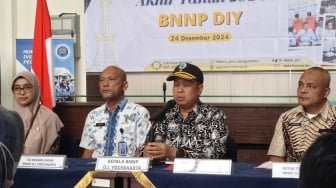 BNNP DIY Ungkap 15 Kasus Narkoba di Jogja, Amankan 1,76 Kg Sabu dan 0,99 Kg Ganja