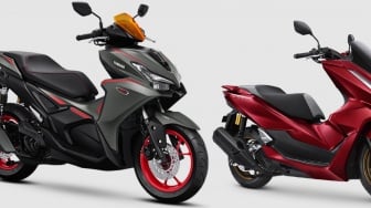 Sama-Sama 40 Jutaan, Canggih Mana Yamaha Aerox Turbo Ultimate vs Honda PCX Roadsync?