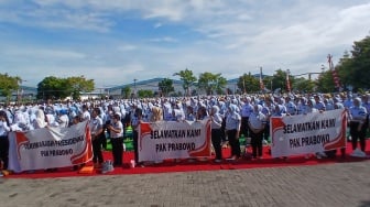 Audiensi ke DPRD Sukoharjo, Buruh PT Sritex Pamitan Bakal Demo ke Jakarta