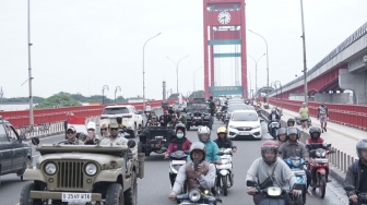 Peringati Pertempuran 5 Hari 5 Malam di Palembang Dimeriahkan Pawai dan Kesenian