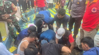 Kaki Bocah Terjepit di Saluran Kolam Renang Waterpark Merak Belantung, Butuh 2,5 Jam Evakuasi