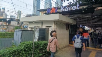 Kapan Stasiun Karet Resmi Ditutup? Ini Jawaban KCI