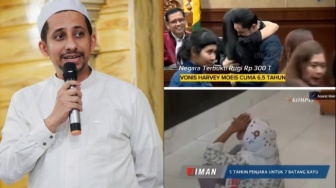 Beda Perlakuan Hakim ke Harvey Moeis dengan Nenek yang Dituduh Curi 7 Batang Kayu, Habib Jafar: Ya Rabb!