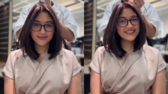 Erina Gudono Tampil Segar dengan Gaya Rambut Baru, Tas Hermes Terpajang di Meja Justru Jadi Sorotan