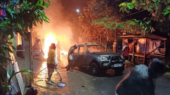 Niat Kuras Pertalite ke Jerigen, Mobil Pria di Gunungkidul Malah Ludes Terbakar