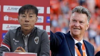 Info A1, Louis van Gaal Gantikan Shin Tae-yong Jadi Pelatih Timnas Indonesia?