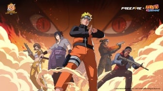 Rincian Update Free Fire, Resmi Kolaborasi dengan Naruto Shippuden