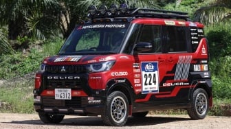 Mungil tapi Sakti, Intip Mobil 600cc Mitsubishi yang Terjun di Ajang Rally