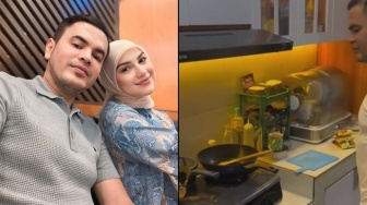 Intip 4 Potret Dapur Rumah Irish Bella dan Haldy Sabri, Rak Bumbu hingga Kompor Jadi Sorotan