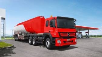 Mercedes-Benz Axor Andalan Baru Armada Tangki Pertamina