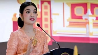 Kalem dan Berwibawa, Gaya Pidato Selvi Ananda Dibanding-bandingkan dengan Wapres Gibran