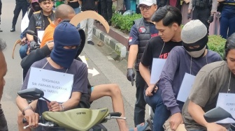 Polres Cianjur Tangkap Lima Pelaku Kejar-kejaran Maut, Satu Masih Buron