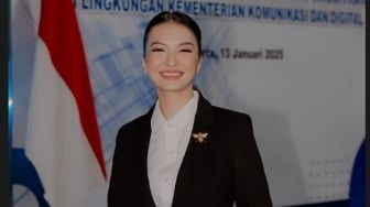 Raline Shah Dilantik Jadi Staf Khusus Menteri Komdigi, Public Speaking-nya Jadi Sorotan