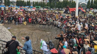 Pj Gubernur Lampung Sikapi Demo Petani, Terbitkan Surat Edaran, Ini Isinya