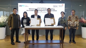 Perkuat Artificial Intelligence (AI) di Indonesia, Telkom bersama IBM Kokohkan Kemitraan Strategis