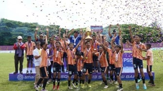 Amartha Piala Soeratin U-13 Sulbar Sukses Digelar, UMKM Ketiban Berkah