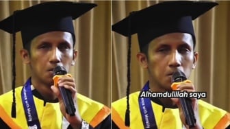 Viral Tunanetra Raih Gelar Magister di Universitas Airlangga, Backgraund Orang Tua Disorot