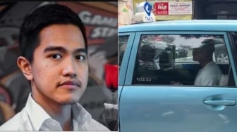 Kaesang Tertangkap Basah Naik Taksi Blue Bird, Publik: Kode Apa Lagi Nih?