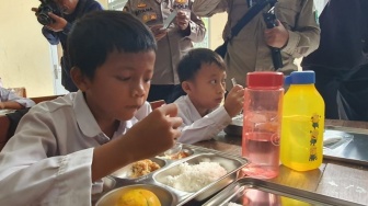 Disdik Kabupaten Majalengka Laksanakan Program Makan Bergizi Gratis Perdana, Sasar Delapan Ribu Siswa