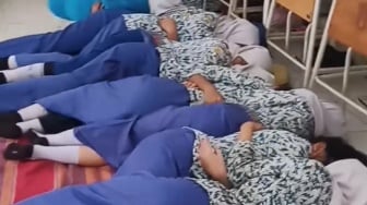 Heboh SMP di Surabaya Terapkan Tidur Siang di Sekolah