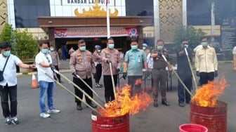 Dari Aceh Hingga Riau, Jaringan Narkoba Terbongkar di Bandar Lampung