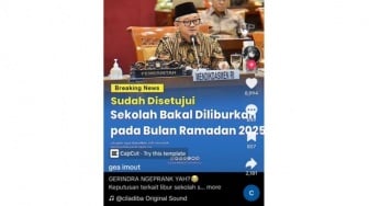 Cek Fakta: Benarkah Pemerintah Liburkan Sekolah Selama Bulan Ramadhan 2025?