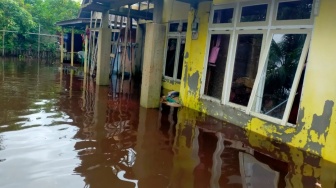 Puluhan Rumah di Singkawang Kembali Terendam Banjir