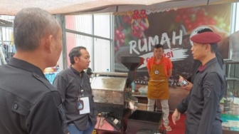 BRI Pagaralam Sosialisasikan Rekening Gaji di Lapas, Kunjungi Kopi Lapaga