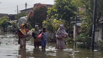 Banjir di Kudus Rendam Lima Desa, Ribuan Warga Terdampak