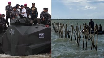 Titiek Soeharto Naik Tank Amfibi Tinjau Pagar Laut, Rocky Gerung: Dekat dengan Kekuasaan