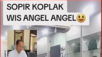 Jokowi Ngakak Nonton TikTok Sopir Joget, Warganet Senggol Pagar Laut