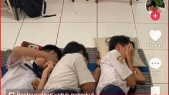 Viral Program Tidur Siang di SMP Surabaya, Netizen: Habis Makan Siang Gratis Lanjut Tidur