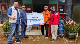 BRI Salurkan Bantuan untuk Korban Longsor di Petungkriyono, Pekalongan