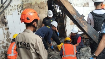 Tim DVI Polri Tutup Proses Identifikasi Korban Kebakaran Glodok Plaza, 8 Korban Dinyatakan Hilang