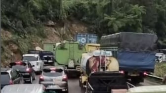 Sitinjau Lauik Chaos! Truk Batu Bara Bikin Macet Panjang, Cari Jalur Alternatif