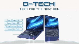 Zyrex D-Tech Resmi Meluncur ke Indonesia, Laptop Murah Buatan Lokal Harga Rp 4 Jutaan