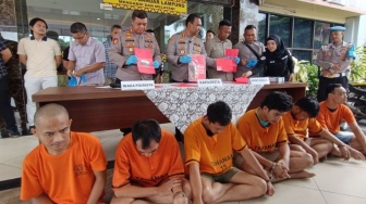 Polisi Ringkus 6 Pengedar Narkoba di Bandar Lampung dalam Sepekan